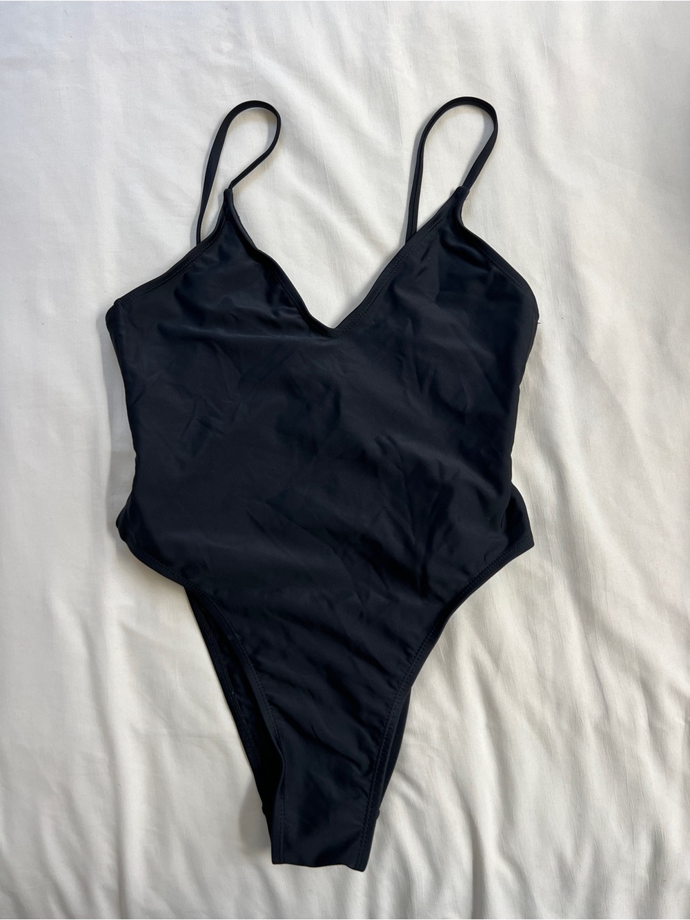 Blush Black One Piece Swimsuit